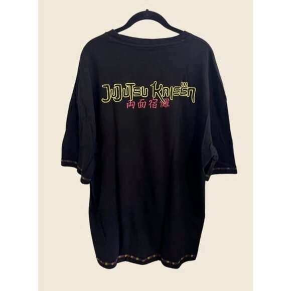 BERSHKA X JUJUTSU KAISEN Limited Edition Yuji Itadori Graphic T-Shirt Size L - Picture 5 of 5